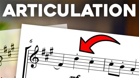 what does articulation mean in music what is the role of articulation in musical expression