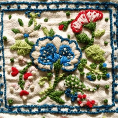 What Is Crewel Embroidery: An Insight into the Vibrant Art of Thread and Fabric